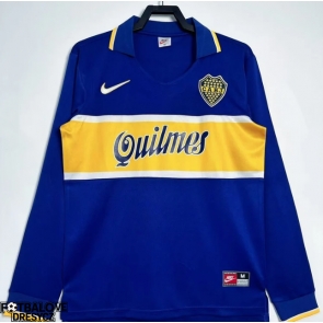 Boca Juniors 1996-1997 Retro Domácí Dres Dlouhý Rukáv